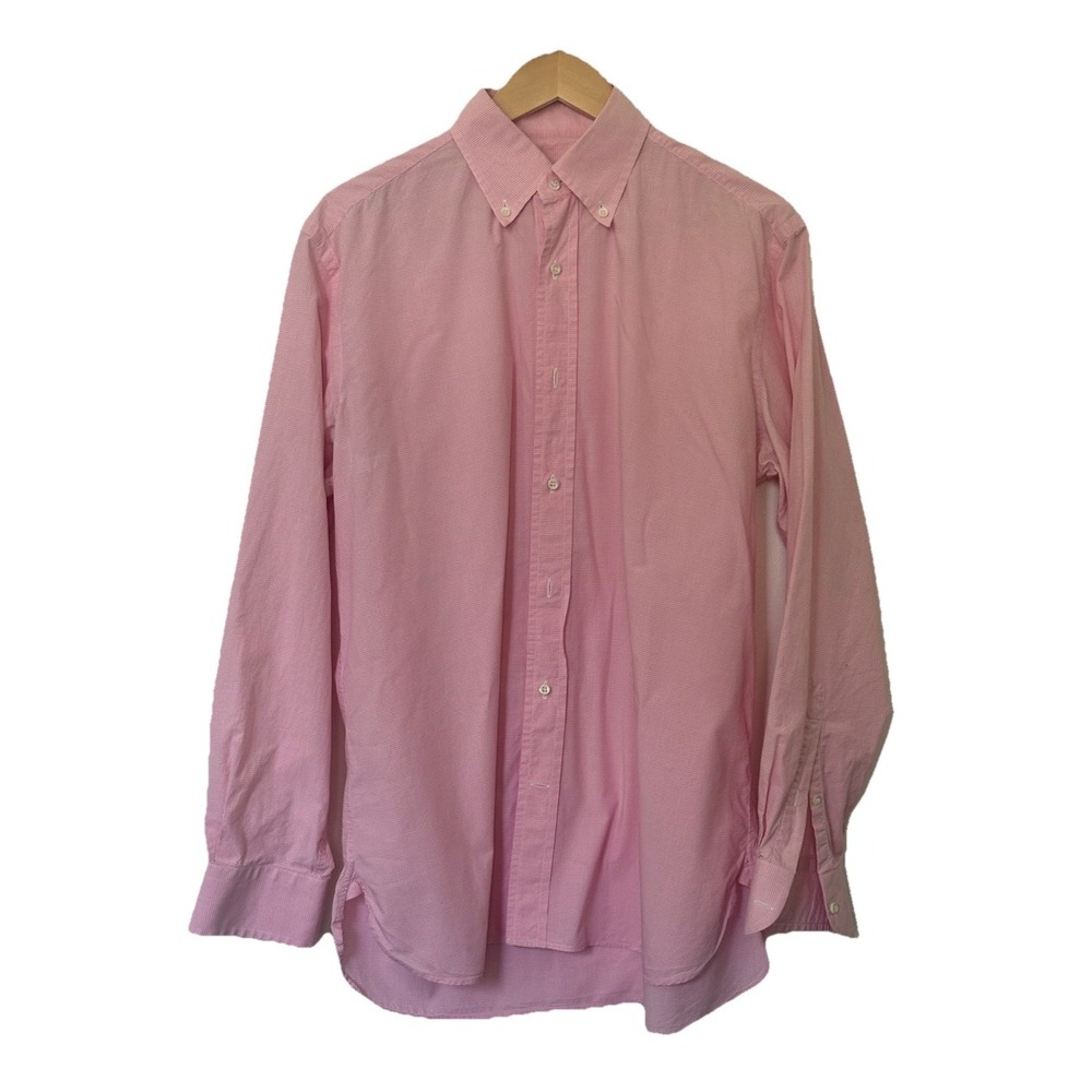 Guy Rover 100% Cotton Button Down Shirt Men's Barney's New York 42/ 16.5UK US L